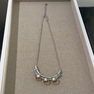 Stella&Dot Wanderer Necklace Silver